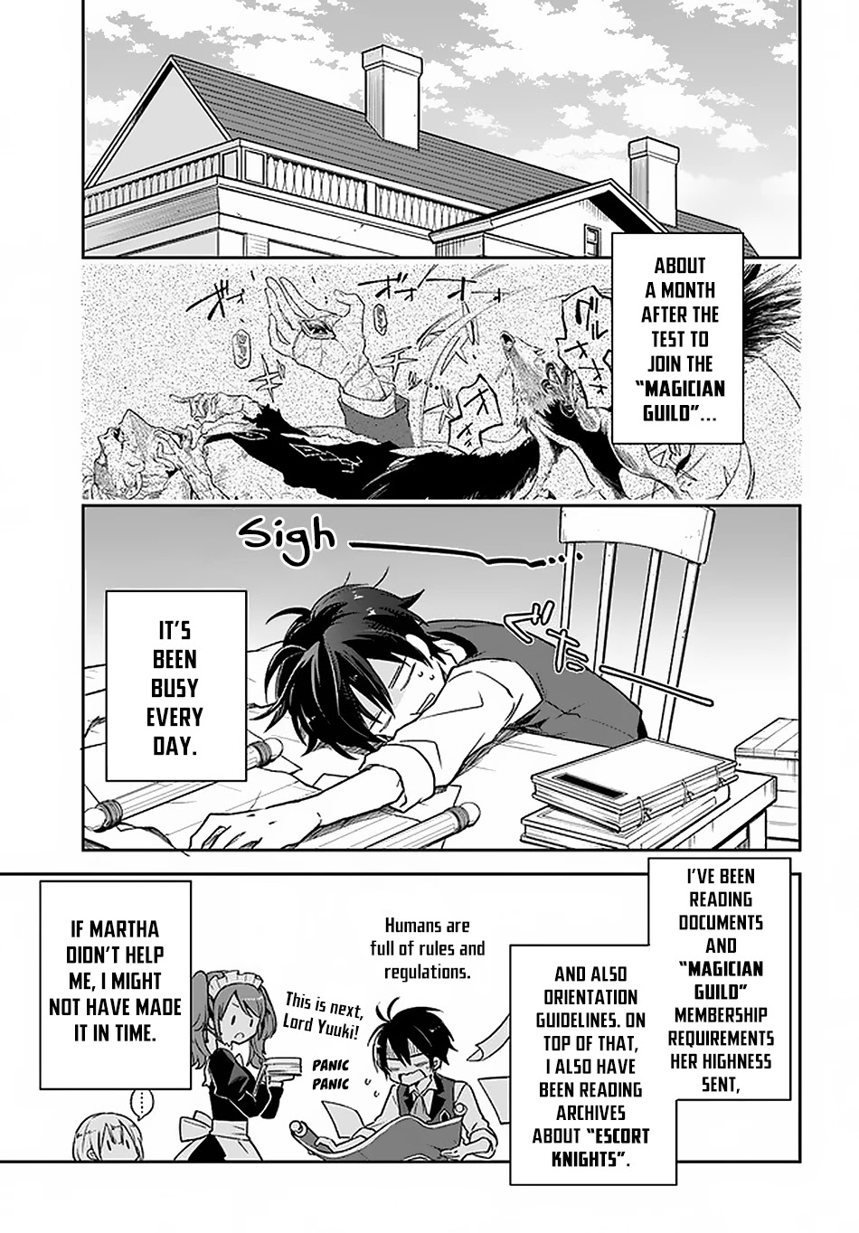 Henkyou Gurashi no Maou, Tensei shite Saikyou no Majutsushi ni naru Chapter 15 page 2 - Chapter 15: Former Demon Lord, Leaving Hometown