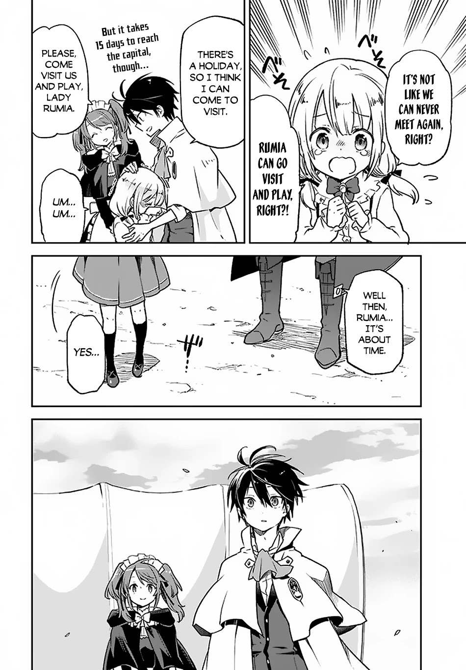 Henkyou Gurashi no Maou, Tensei shite Saikyou no Majutsushi ni naru Chapter 15 page 9 - Chapter 15: Former Demon Lord, Leaving Hometown