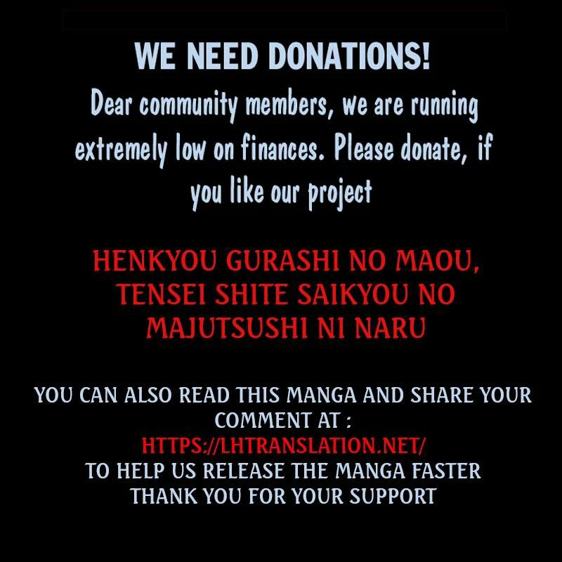 Henkyou Gurashi no Maou, Tensei shite Saikyou no Majutsushi ni naru Chapter 16 page 41 - Chapter 16: Former Demon Lord, Joining Forces