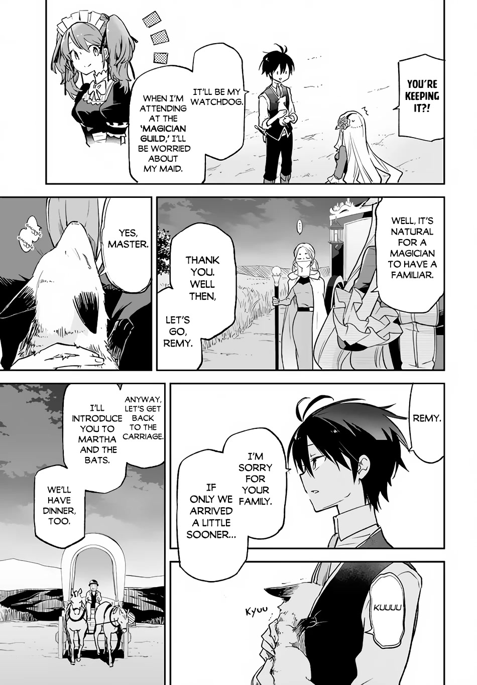 Henkyou Gurashi no Maou, Tensei shite Saikyou no Majutsushi ni naru Chapter 17 page 6 - Chapter 17: Former Demon Lord, Arrive
