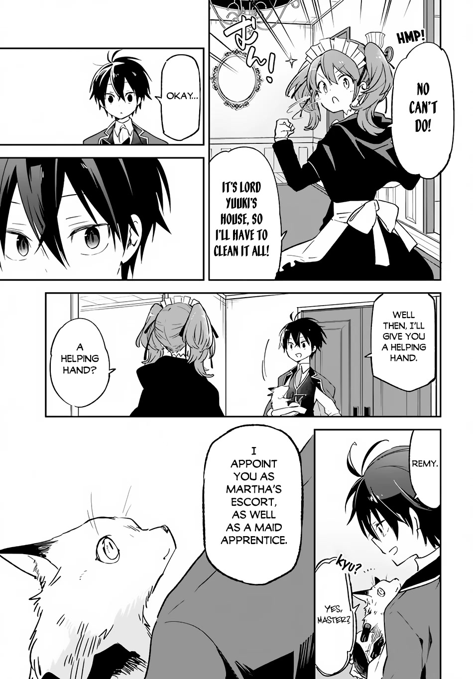 Henkyou Gurashi no Maou, Tensei shite Saikyou no Majutsushi ni naru Chapter 18 page 4 - Chapter 18: Former Demon Lord, Transform His Familiar