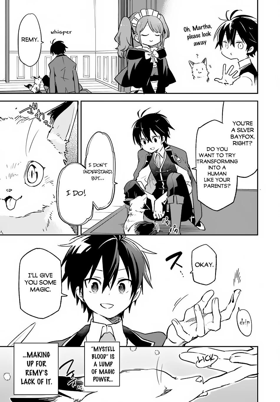 Henkyou Gurashi no Maou, Tensei shite Saikyou no Majutsushi ni naru Chapter 18 page 6 - Chapter 18: Former Demon Lord, Transform His Familiar
