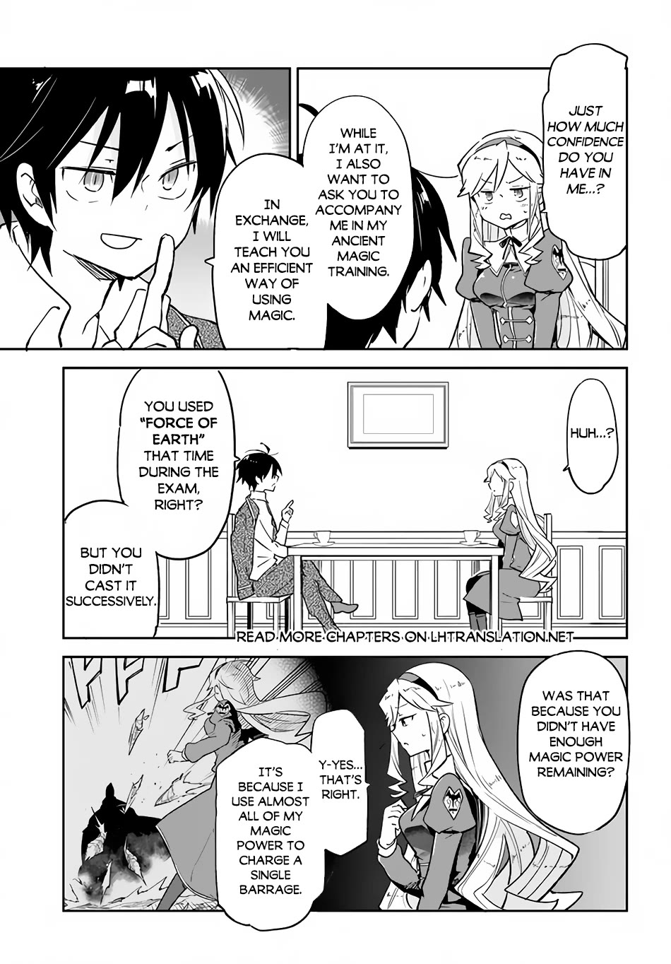 Henkyou Gurashi no Maou, Tensei shite Saikyou no Majutsushi ni naru Chapter 28 page 8 - Chapter 28
