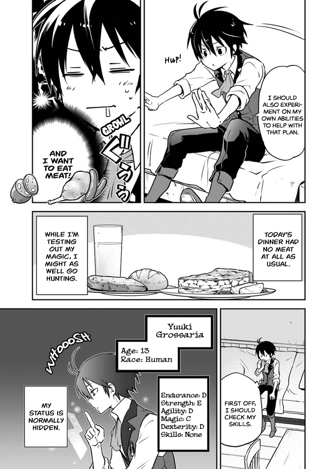 Henkyou Gurashi no Maou, Tensei shite Saikyou no Majutsushi ni naru Chapter 3 page 10 - Chapter 3: The Previous Demon King Performs Magic Experiments