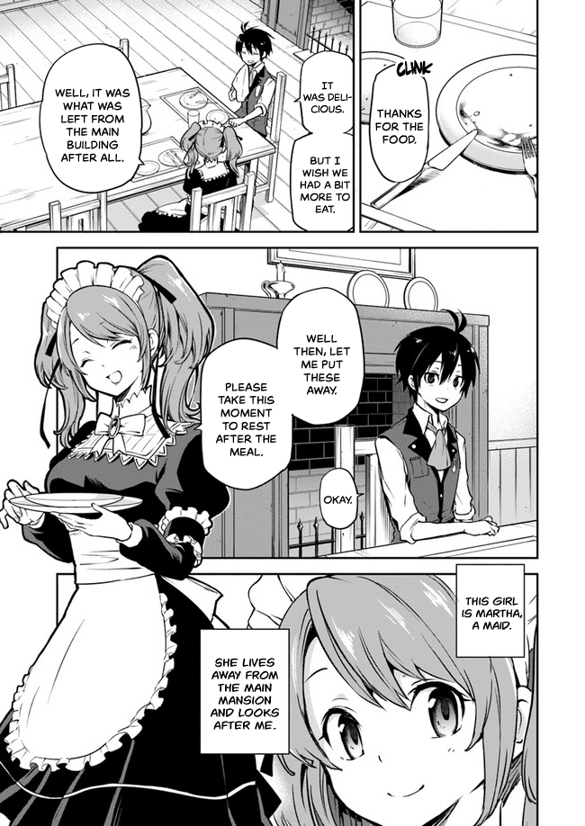 Henkyou Gurashi no Maou, Tensei shite Saikyou no Majutsushi ni naru Chapter 3 page 2 - Chapter 3: The Previous Demon King Performs Magic Experiments