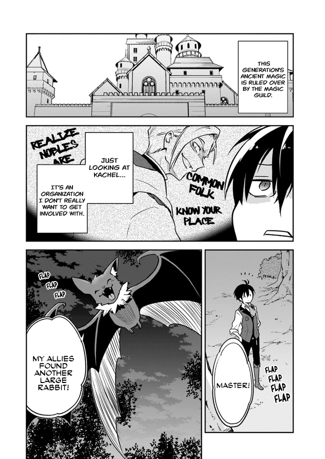 Henkyou Gurashi no Maou, Tensei shite Saikyou no Majutsushi ni naru Chapter 3 page 22 - Chapter 3: The Previous Demon King Performs Magic Experiments