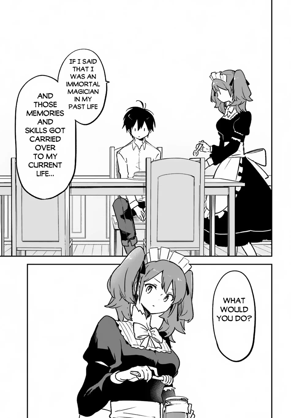 Henkyou Gurashi no Maou, Tensei shite Saikyou no Majutsushi ni naru Chapter 38 page 4 - Chapter 38