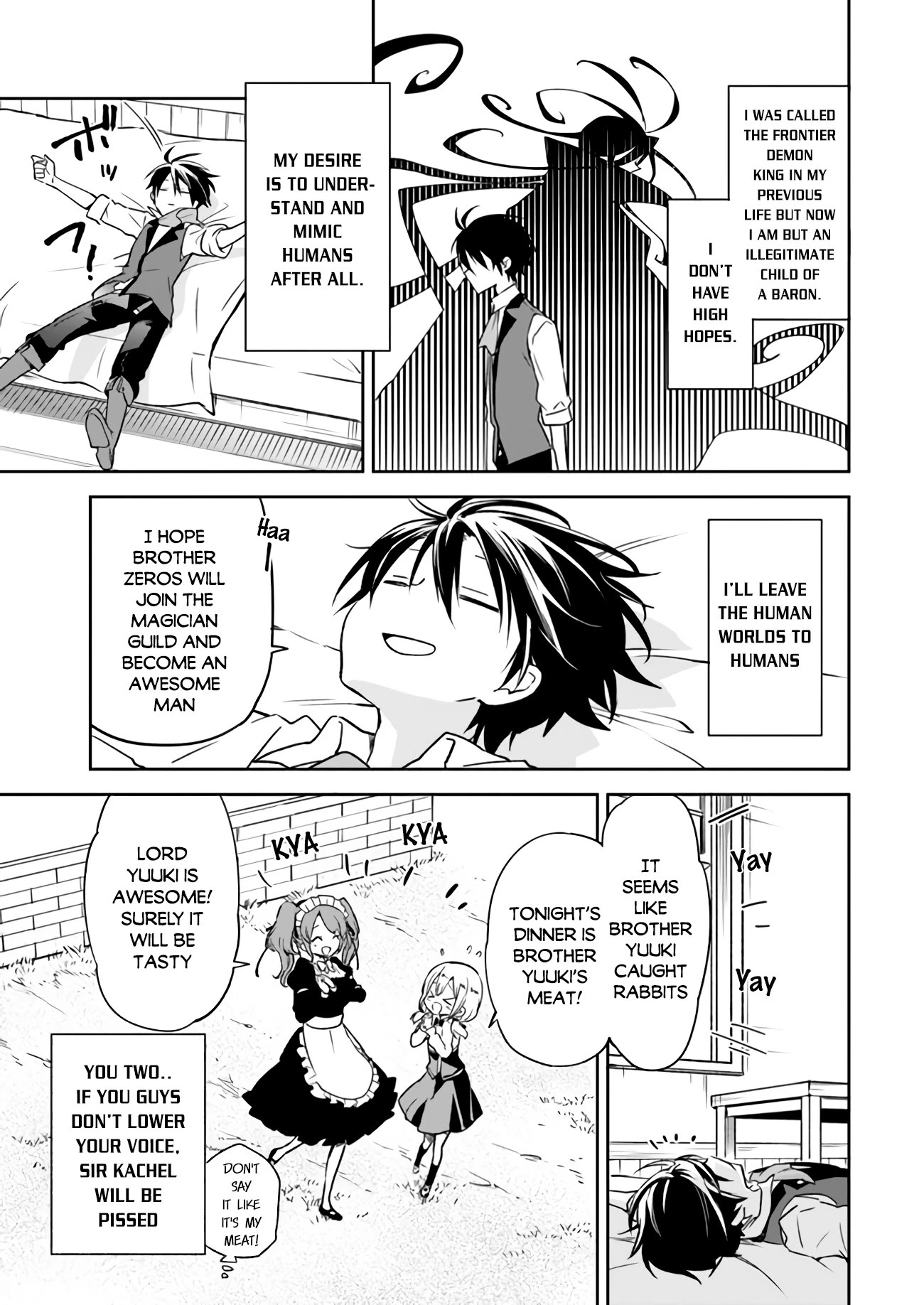Henkyou Gurashi no Maou, Tensei shite Saikyou no Majutsushi ni naru Chapter 6 page 33 - Chapter 6