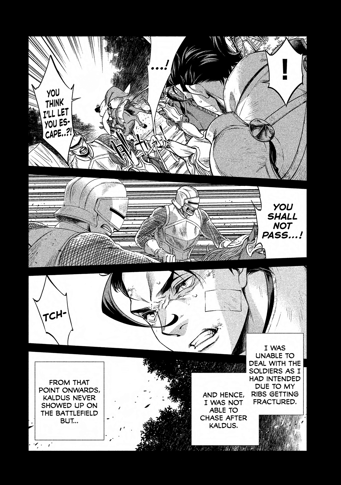 Henkyou no Roukishi - Bard Loen Chapter 12 page 21 - Chapter 12: Under the Sword
