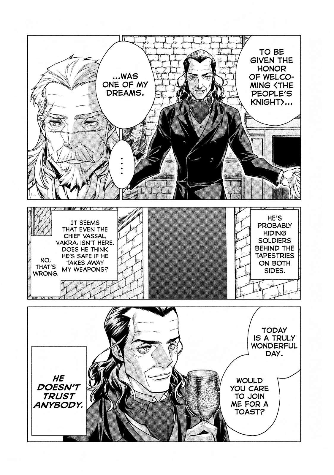 Henkyou no Roukishi - Bard Loen Chapter 12 page 7 - Chapter 12: Under the Sword