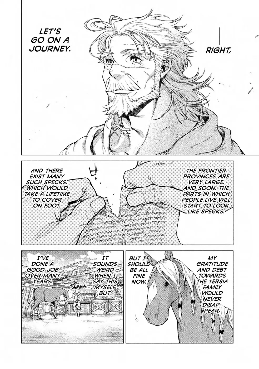 Henkyou no Roukishi - Bard Loen Chapter 15 page 18 - Chapter 15: Aidra's Letter
