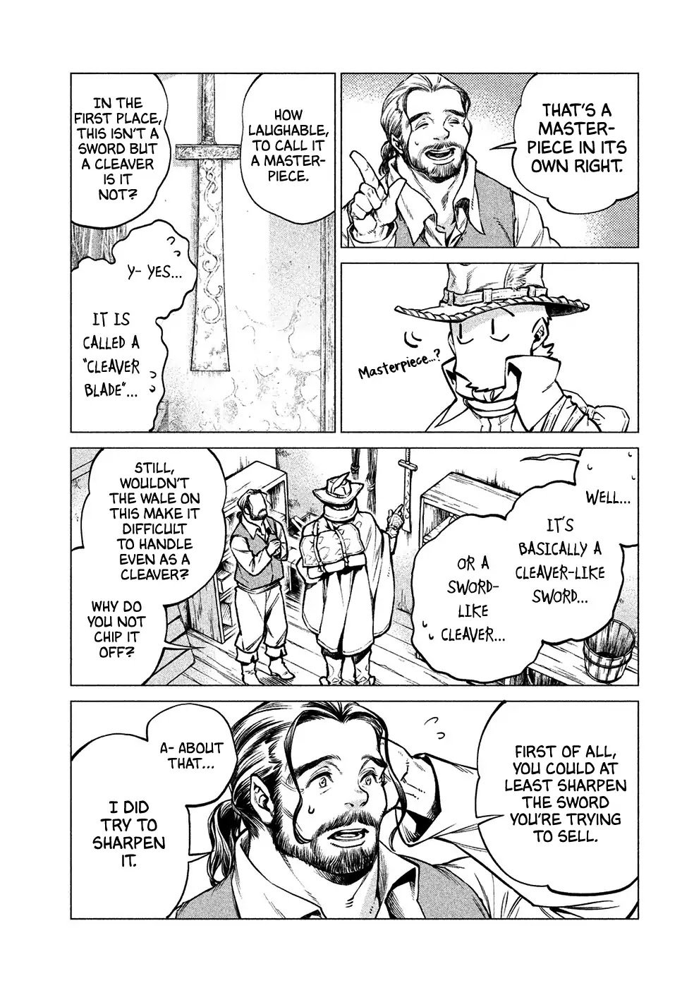 Henkyou no Roukishi - Bard Loen Chapter 17 page 8 - Chapter 17: Cleaver Blade