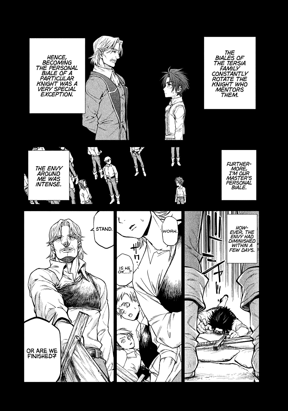 Henkyou no Roukishi - Bard Loen Chapter 20 page 11 - Chapter 20: A Knight's Vow