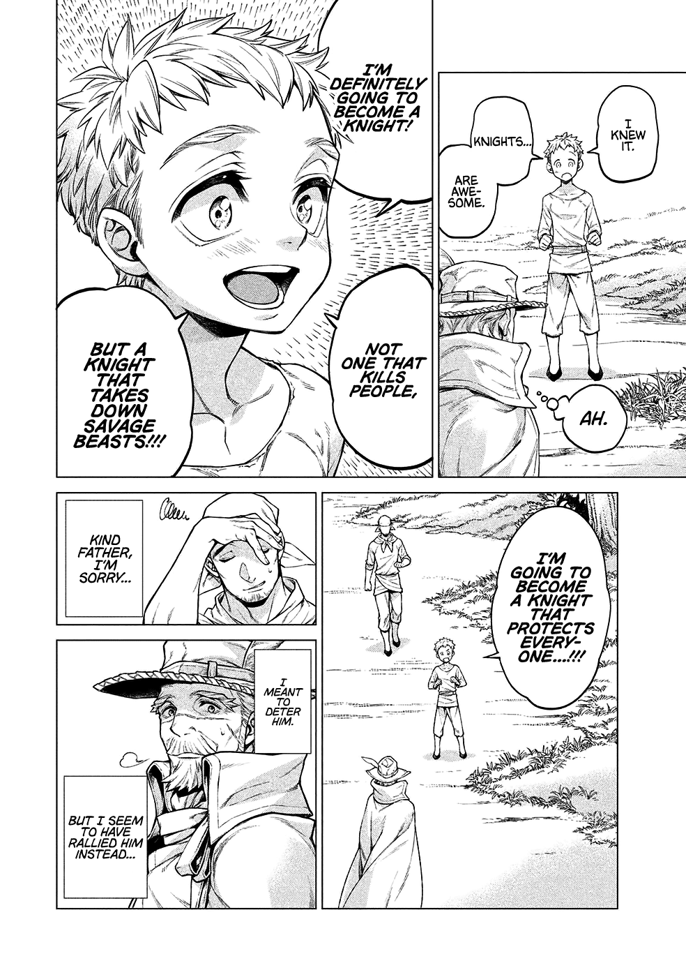 Henkyou no Roukishi - Bard Loen Chapter 20 page 25 - Chapter 20: A Knight's Vow