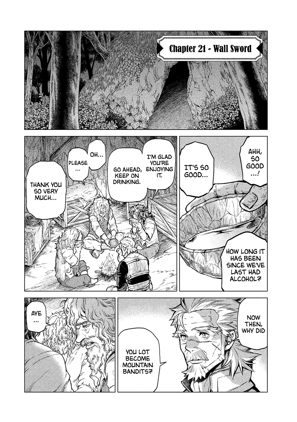 Henkyou no Roukishi - Bard Loen Chapter 21 page 3 - Chapter 21: Wall Sword