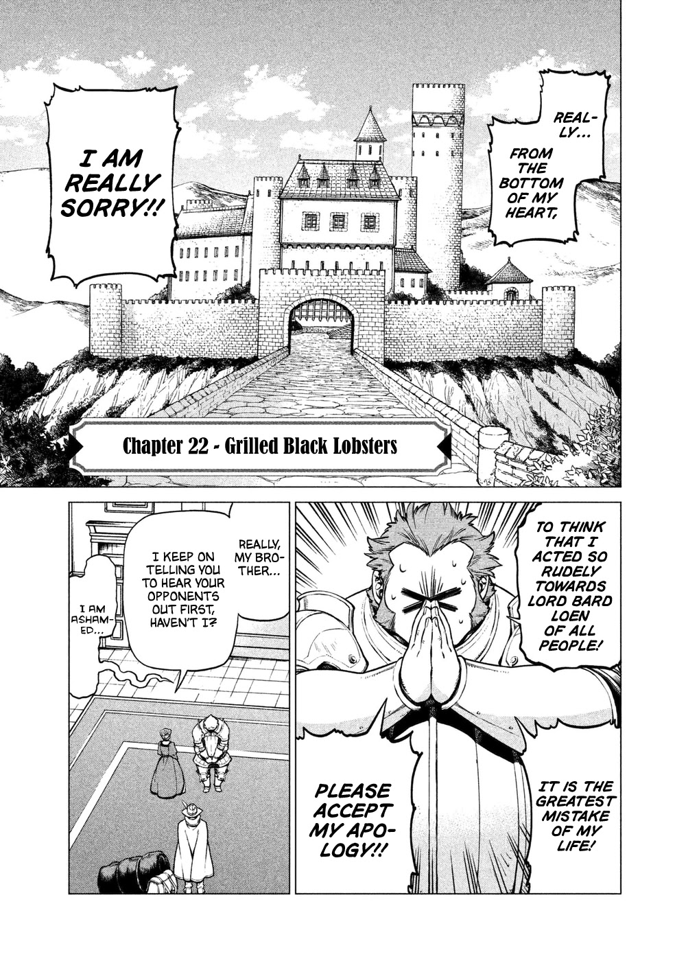 Henkyou no Roukishi - Bard Loen Chapter 22 page 2 - Chapter 22: Grilled Black Lobsters