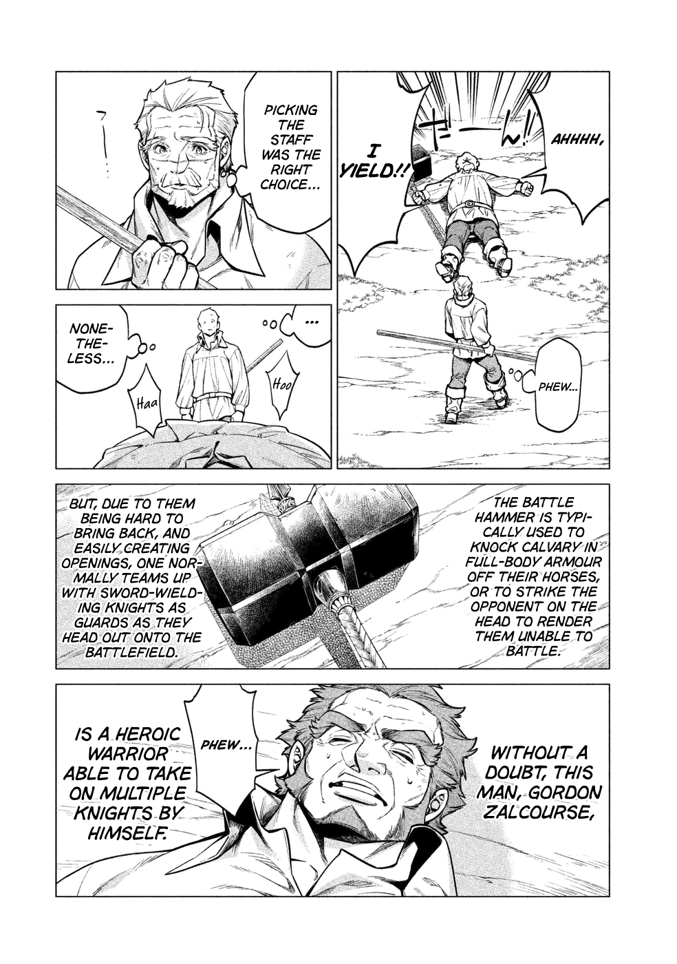 Henkyou no Roukishi - Bard Loen Chapter 22 page 23 - Chapter 22: Grilled Black Lobsters
