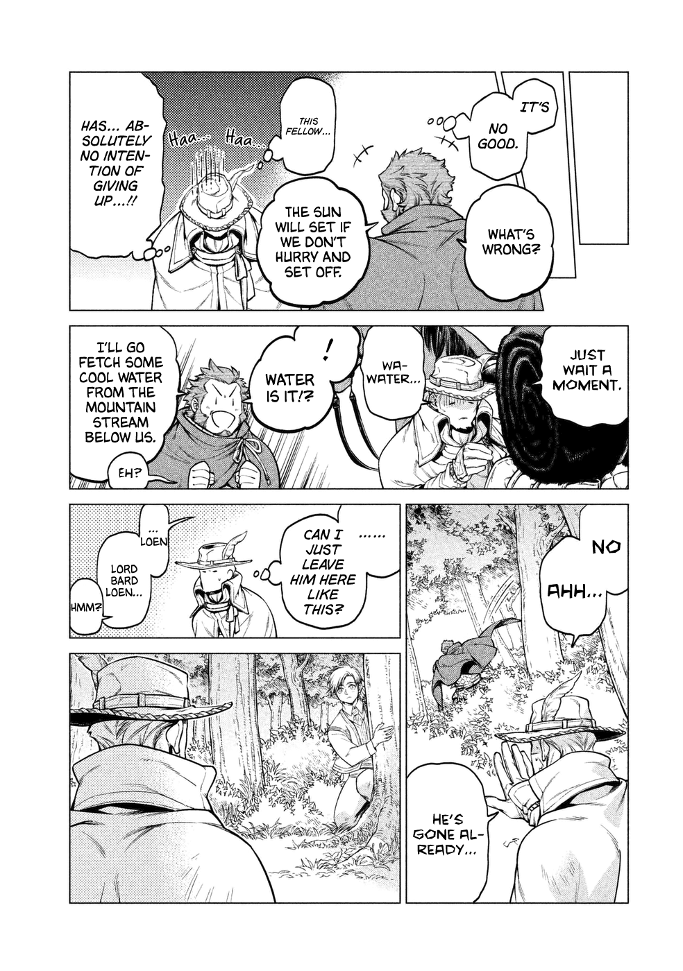 Henkyou no Roukishi - Bard Loen Chapter 22 page 28 - Chapter 22: Grilled Black Lobsters
