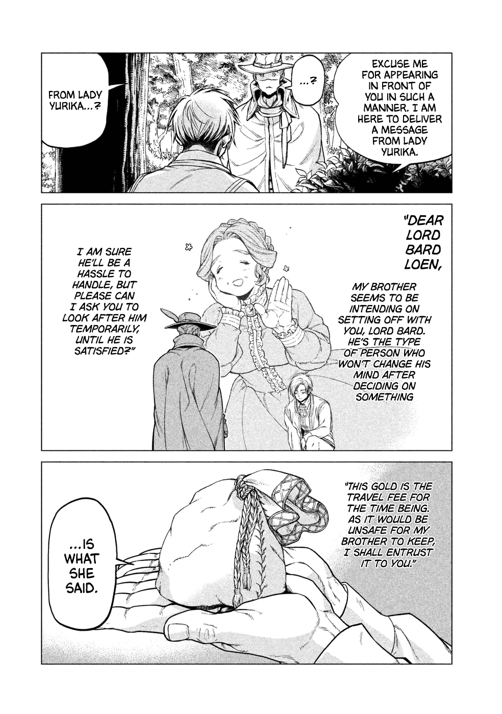 Henkyou no Roukishi - Bard Loen Chapter 22 page 29 - Chapter 22: Grilled Black Lobsters