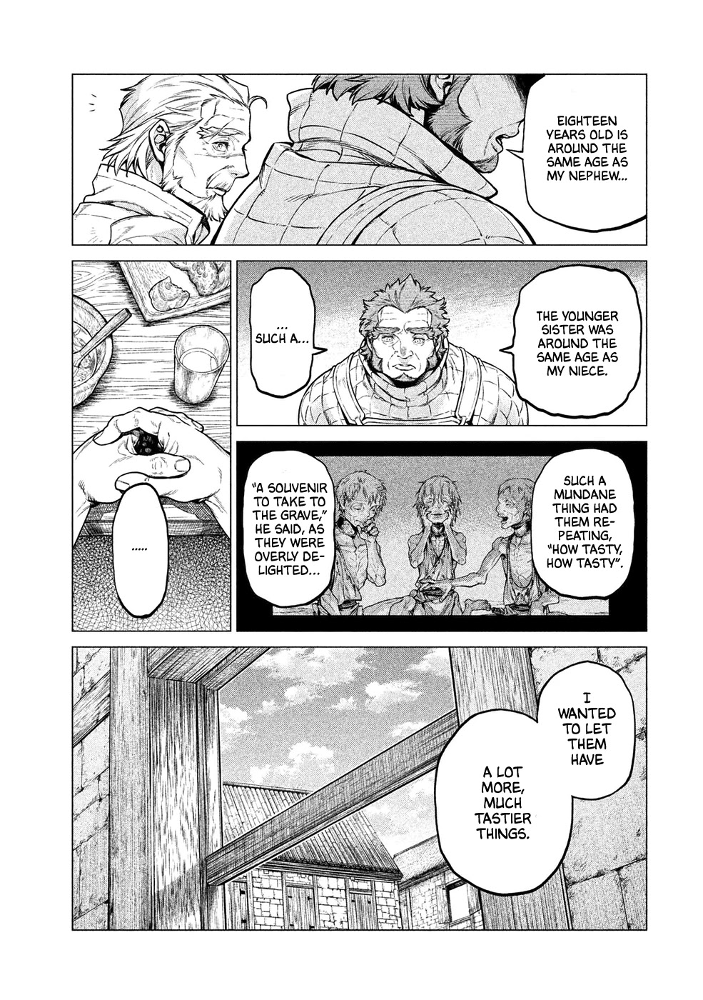 Henkyou no Roukishi - Bard Loen Chapter 23 page 34 - Chapter 23: Three-Hued Raisins