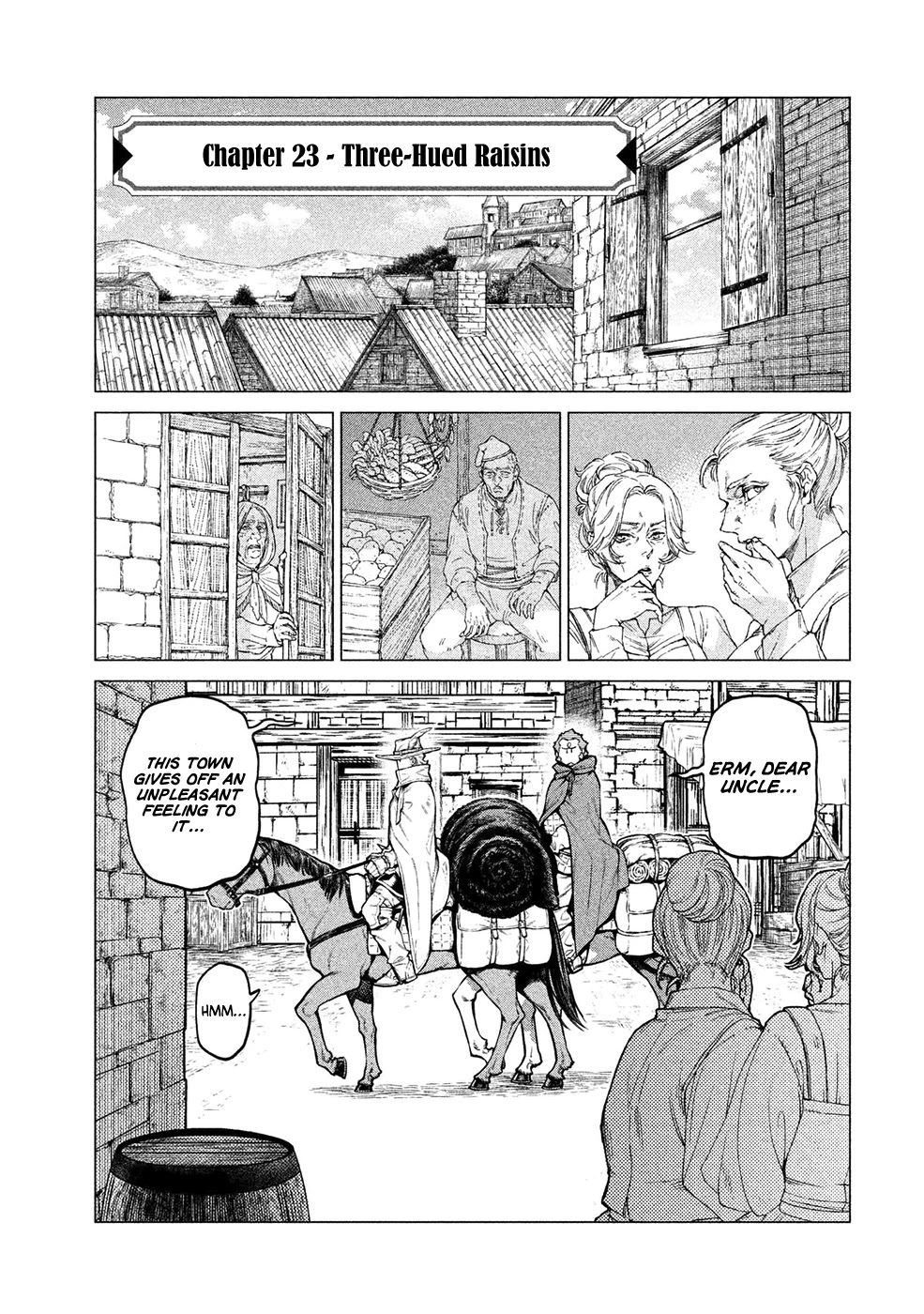 Henkyou no Roukishi - Bard Loen Chapter 23 page 6 - Chapter 23: Three-Hued Raisins