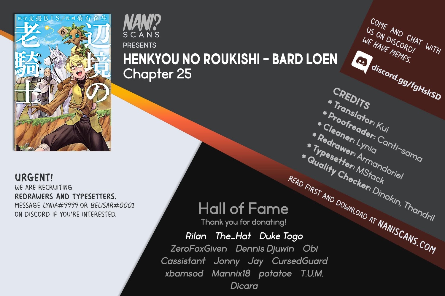 Henkyou no Roukishi - Bard Loen Chapter 25 page 1 - Chapter 25: The Dancing Feast of the Moon Fish (Part 2)