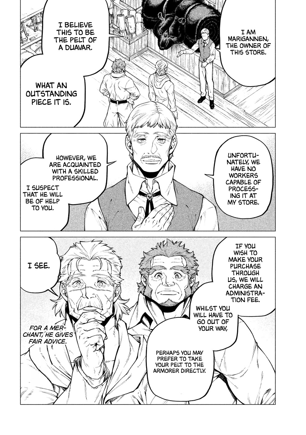 Henkyou no Roukishi - Bard Loen Chapter 28 page 12 - Chapter 28: Pelt Armorer Polpo
