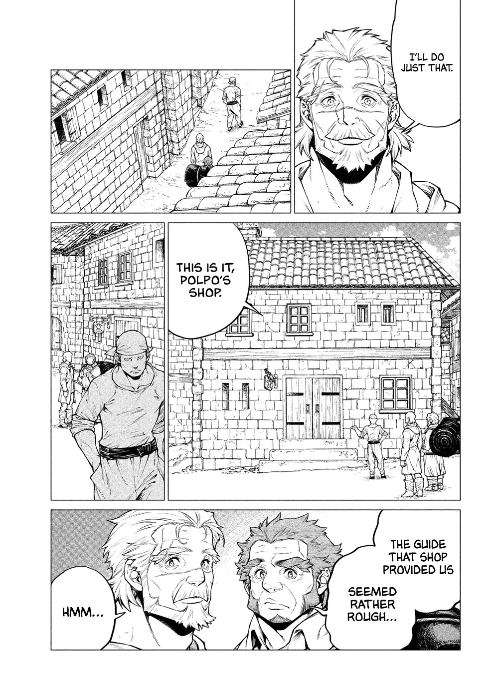 Henkyou no Roukishi - Bard Loen Chapter 28 page 13 - Chapter 28: Pelt Armorer Polpo