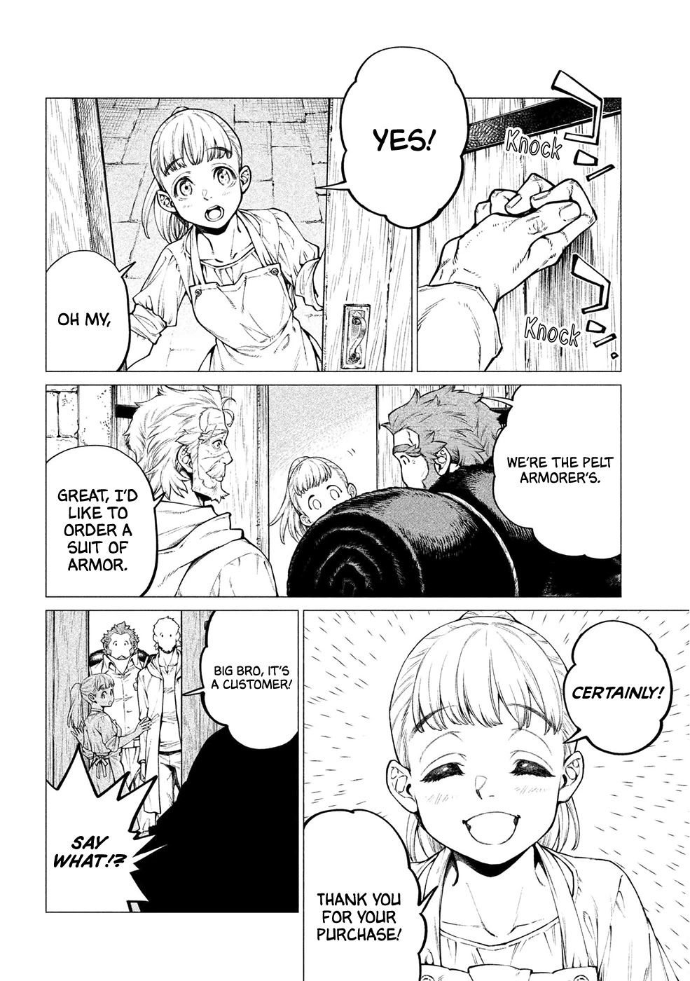 Henkyou no Roukishi - Bard Loen Chapter 28 page 14 - Chapter 28: Pelt Armorer Polpo