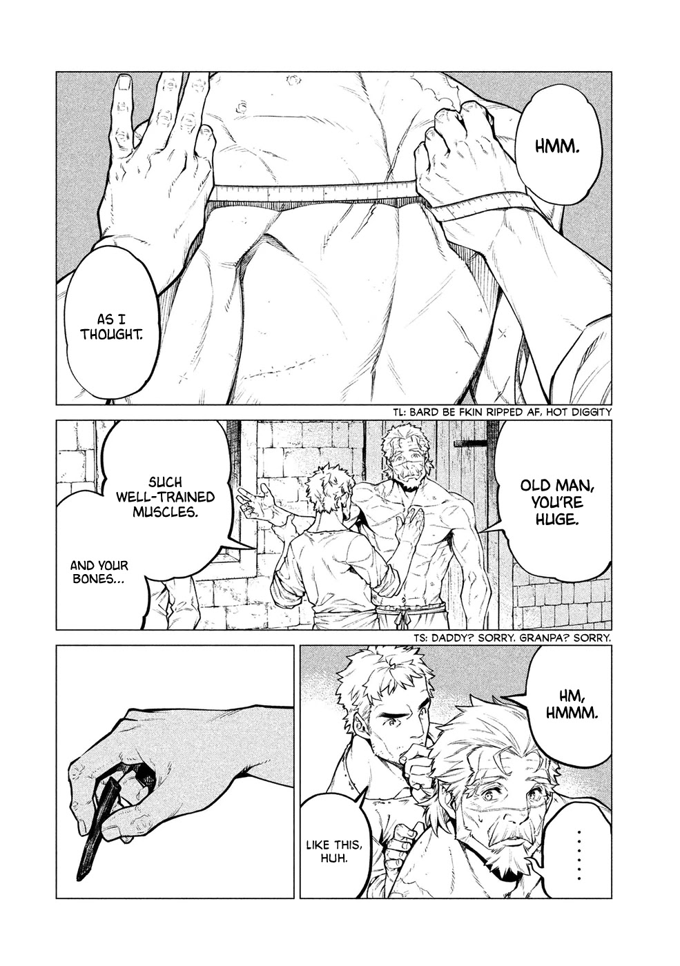 Henkyou no Roukishi - Bard Loen Chapter 29 page 11 - Chapter 29: Measurements