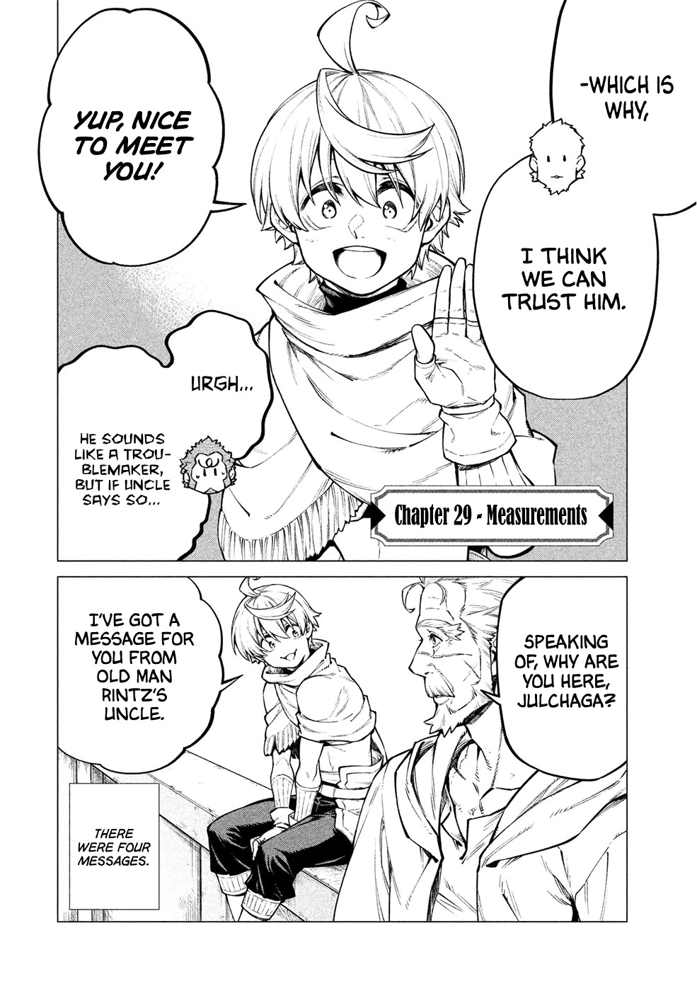 Henkyou no Roukishi - Bard Loen Chapter 29 page 3 - Chapter 29: Measurements
