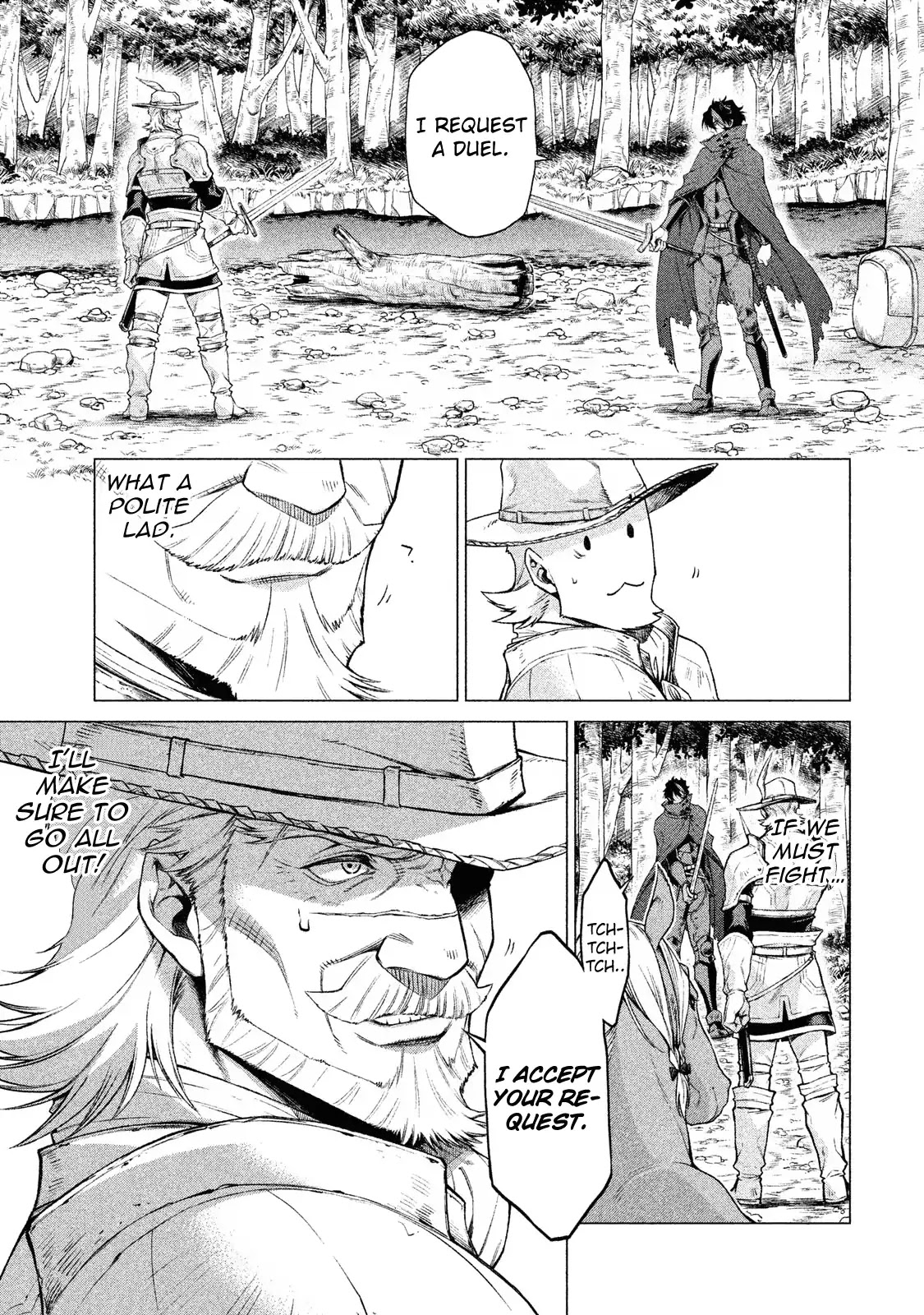 Henkyou no Roukishi - Bard Loen Chapter 3 page 4 - Chapter 3: Devil Swordsman