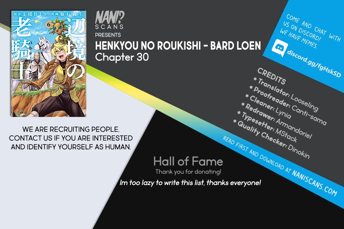 Henkyou no Roukishi - Bard Loen Chapter 30 page 1 - Chapter 30: Cooked Pran and Eggs