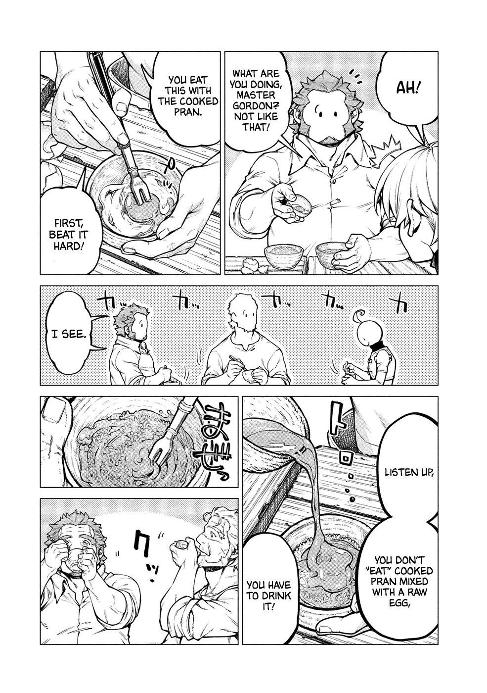 Henkyou no Roukishi - Bard Loen Chapter 30 page 19 - Chapter 30: Cooked Pran and Eggs