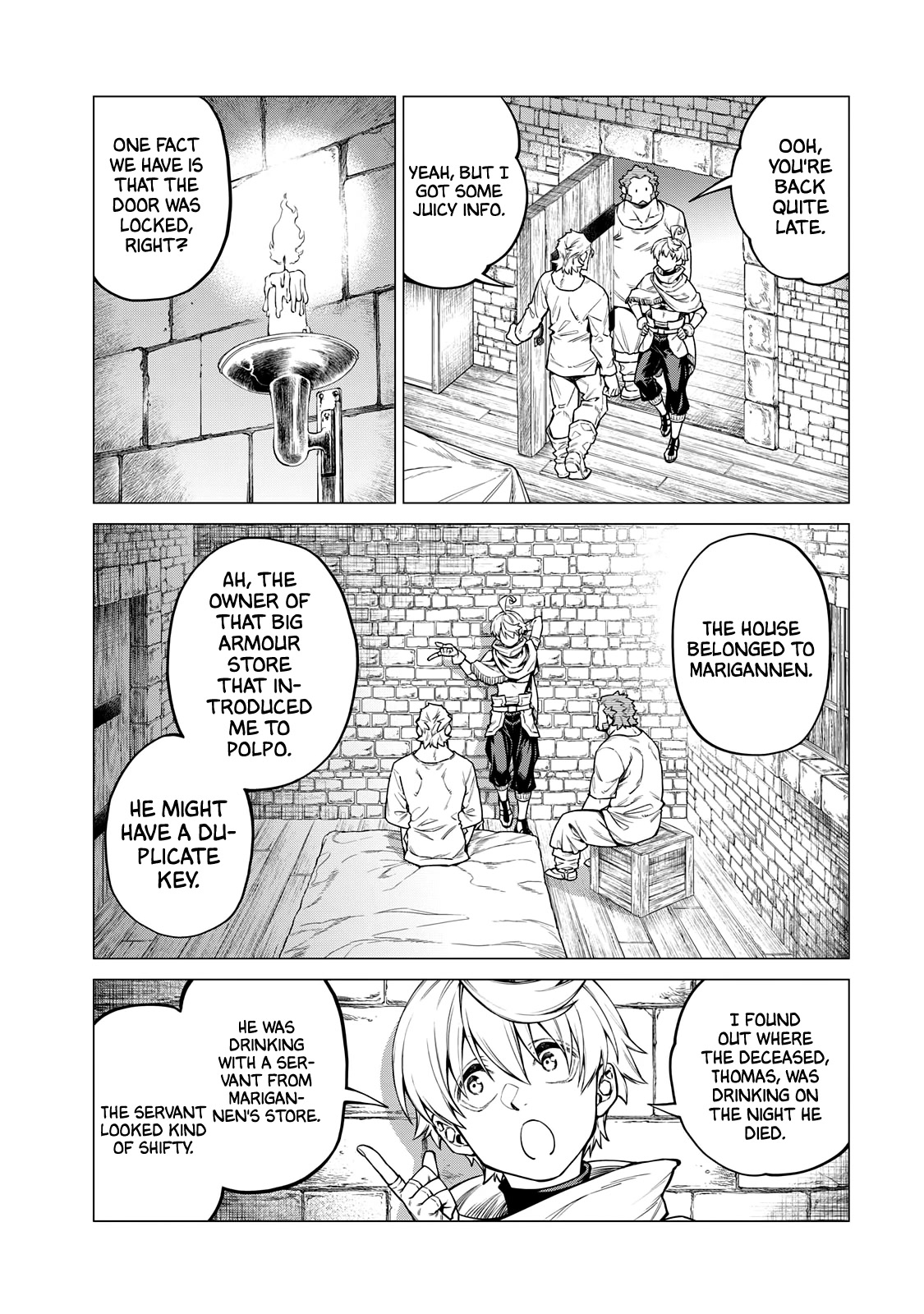 Henkyou no Roukishi - Bard Loen Chapter 31 page 16 - Chapter 31: Julchaga's Mystery