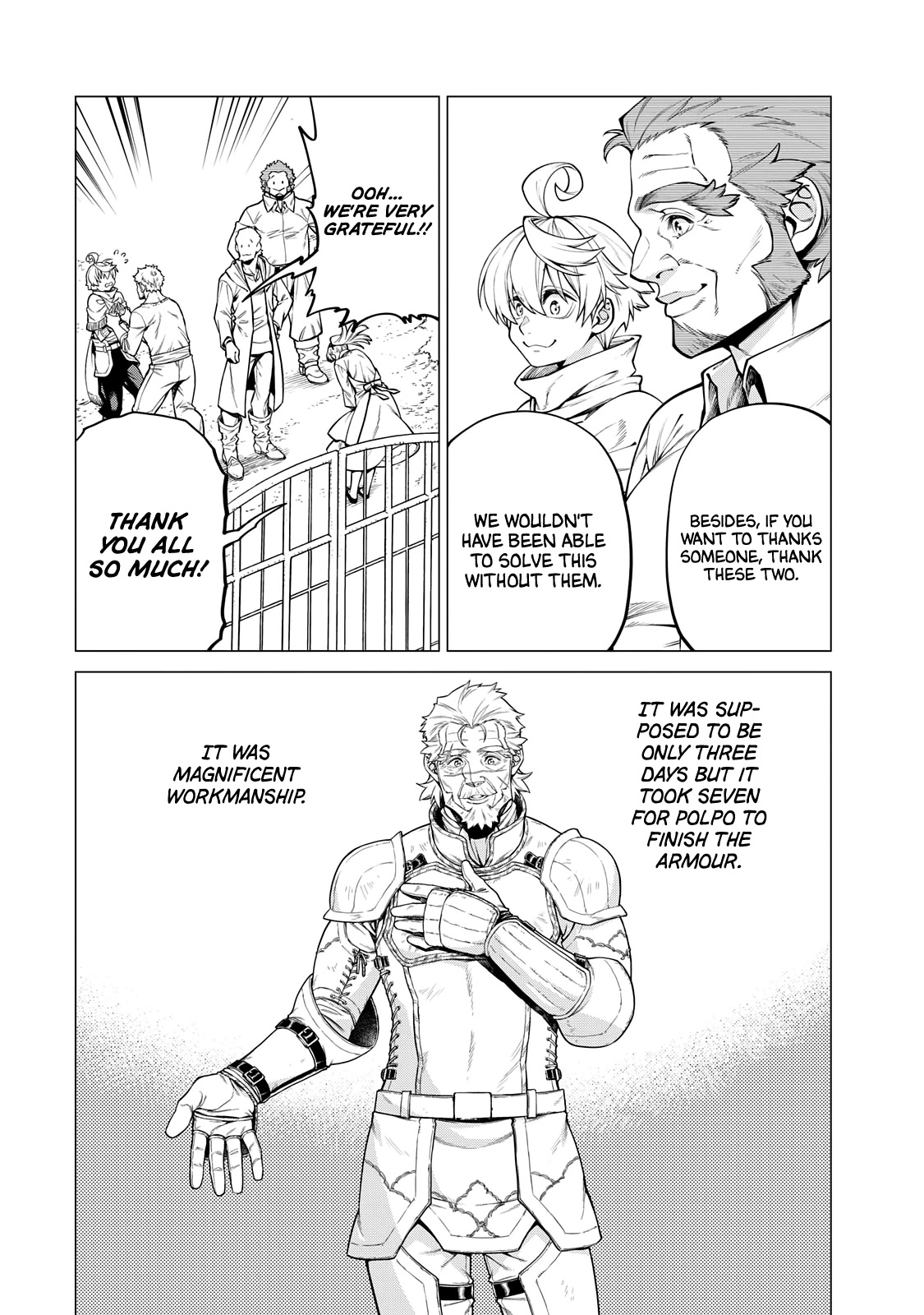 Henkyou no Roukishi - Bard Loen Chapter 32 page 15 - Chapter 32: Leather Armor and Cloak
