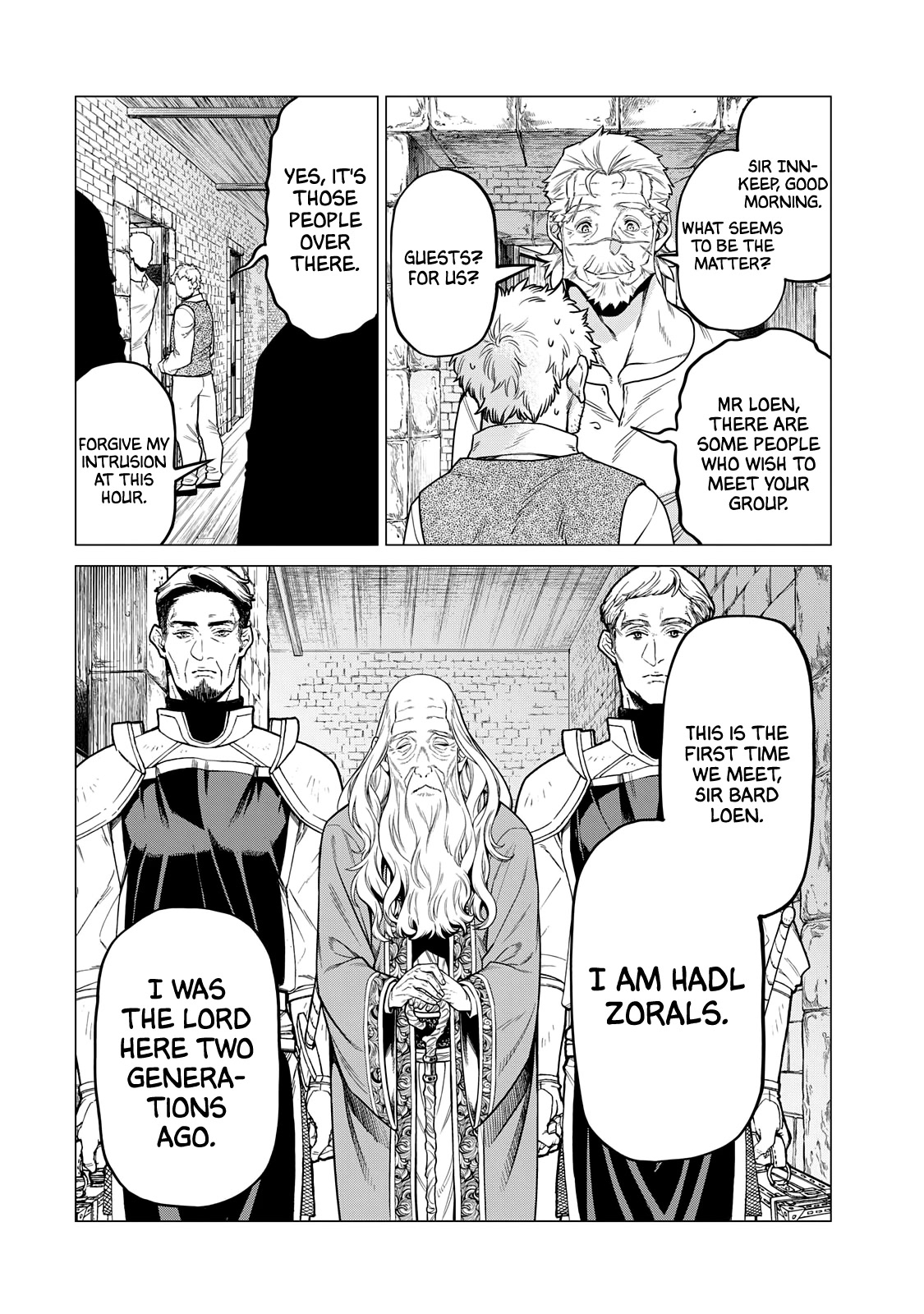 Henkyou no Roukishi - Bard Loen Chapter 32 page 17 - Chapter 32: Leather Armor and Cloak