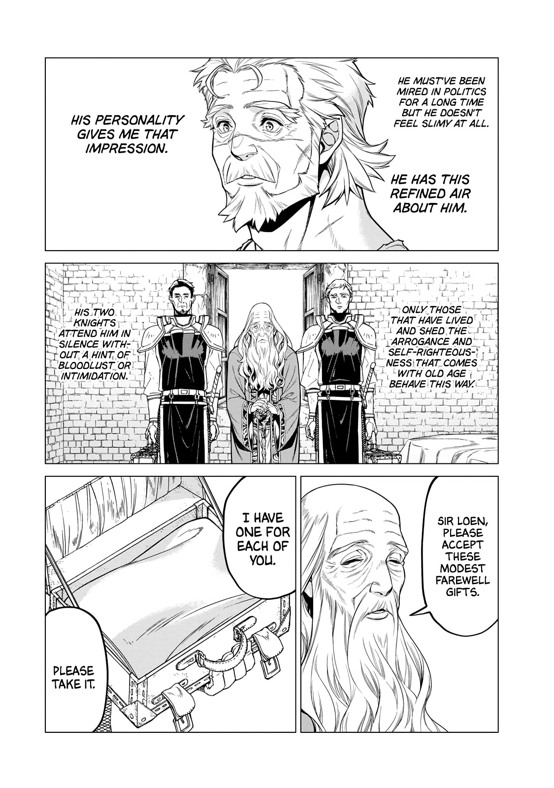 Henkyou no Roukishi - Bard Loen Chapter 32 page 19 - Chapter 32: Leather Armor and Cloak