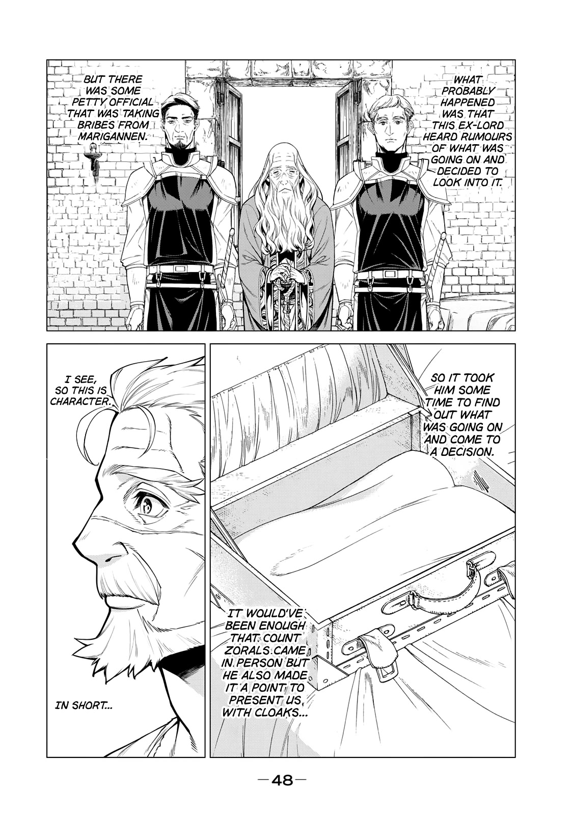 Henkyou no Roukishi - Bard Loen Chapter 32 page 21 - Chapter 32: Leather Armor and Cloak