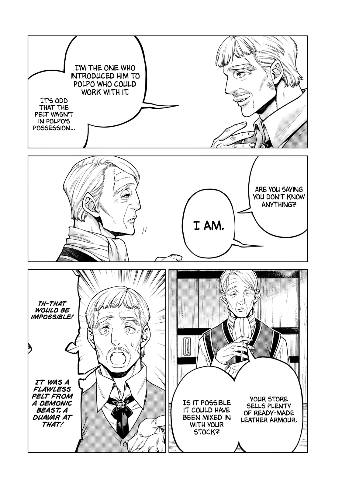 Henkyou no Roukishi - Bard Loen Chapter 32 page 7 - Chapter 32: Leather Armor and Cloak