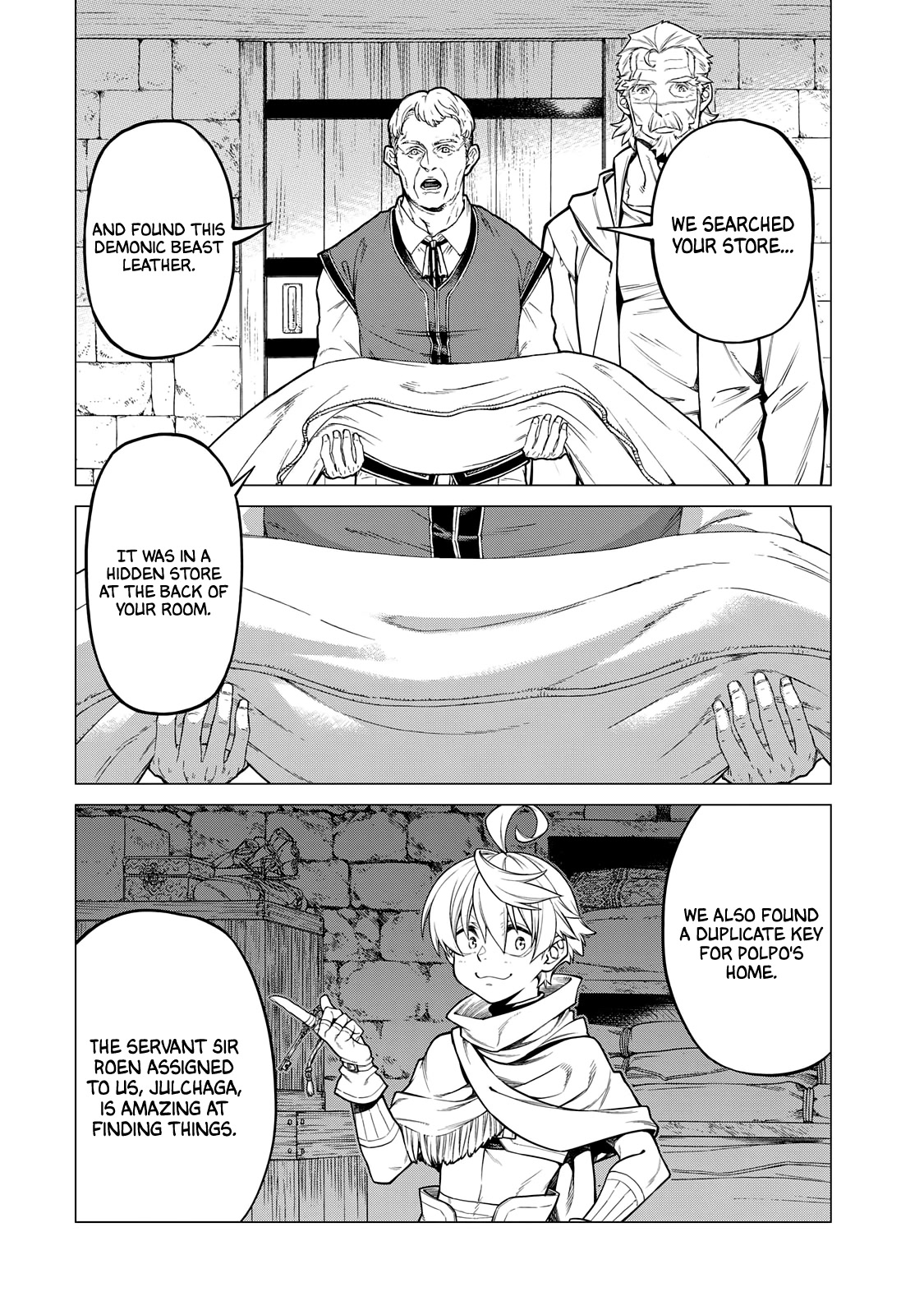 Henkyou no Roukishi - Bard Loen Chapter 32 page 9 - Chapter 32: Leather Armor and Cloak