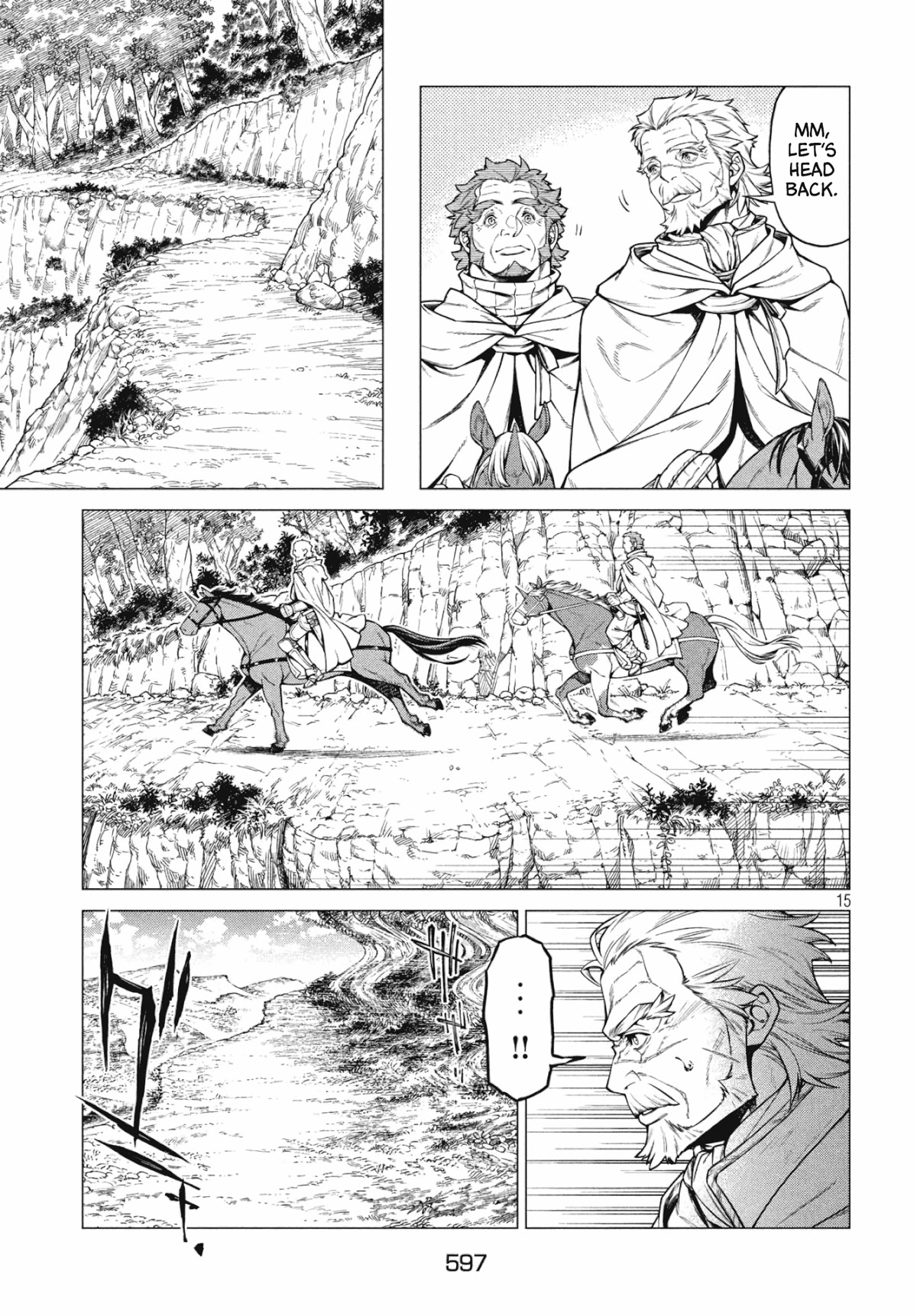 Henkyou no Roukishi - Bard Loen Chapter 33 page 15 - Chapter 33: The White King