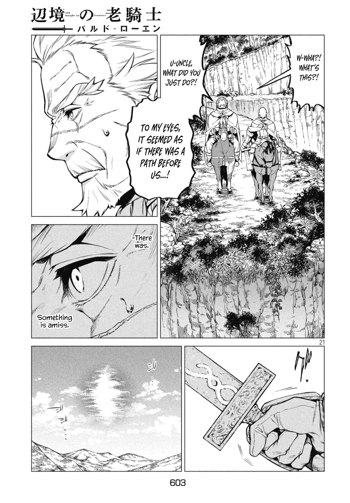 Henkyou no Roukishi - Bard Loen Chapter 33 page 21 - Chapter 33: The White King