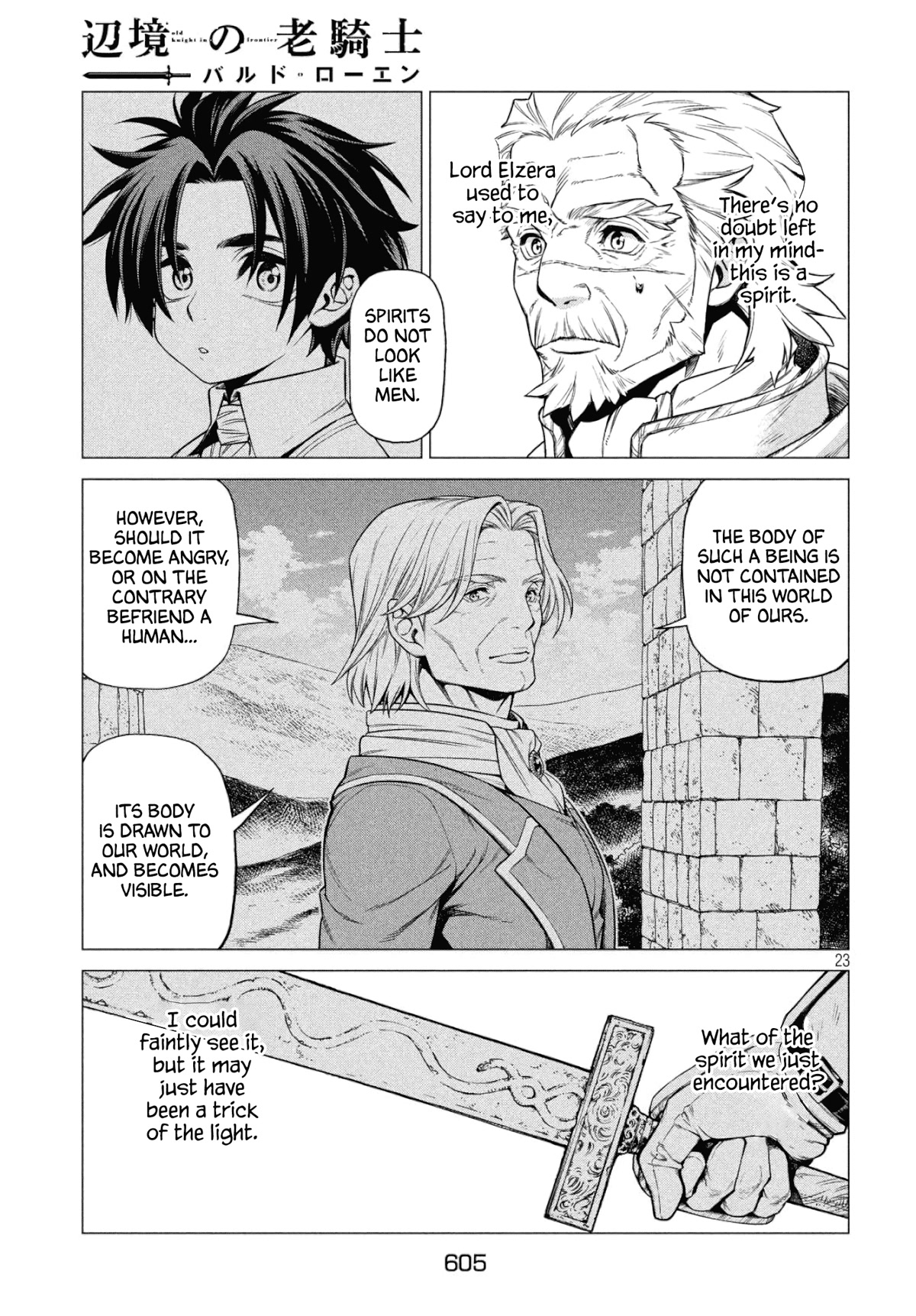 Henkyou no Roukishi - Bard Loen Chapter 33 page 23 - Chapter 33: The White King