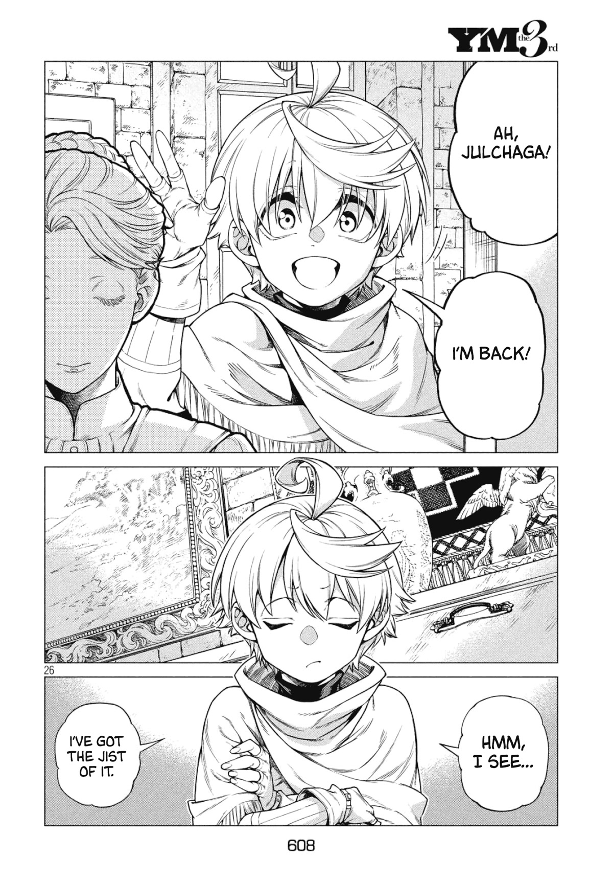 Henkyou no Roukishi - Bard Loen Chapter 33 page 26 - Chapter 33: The White King