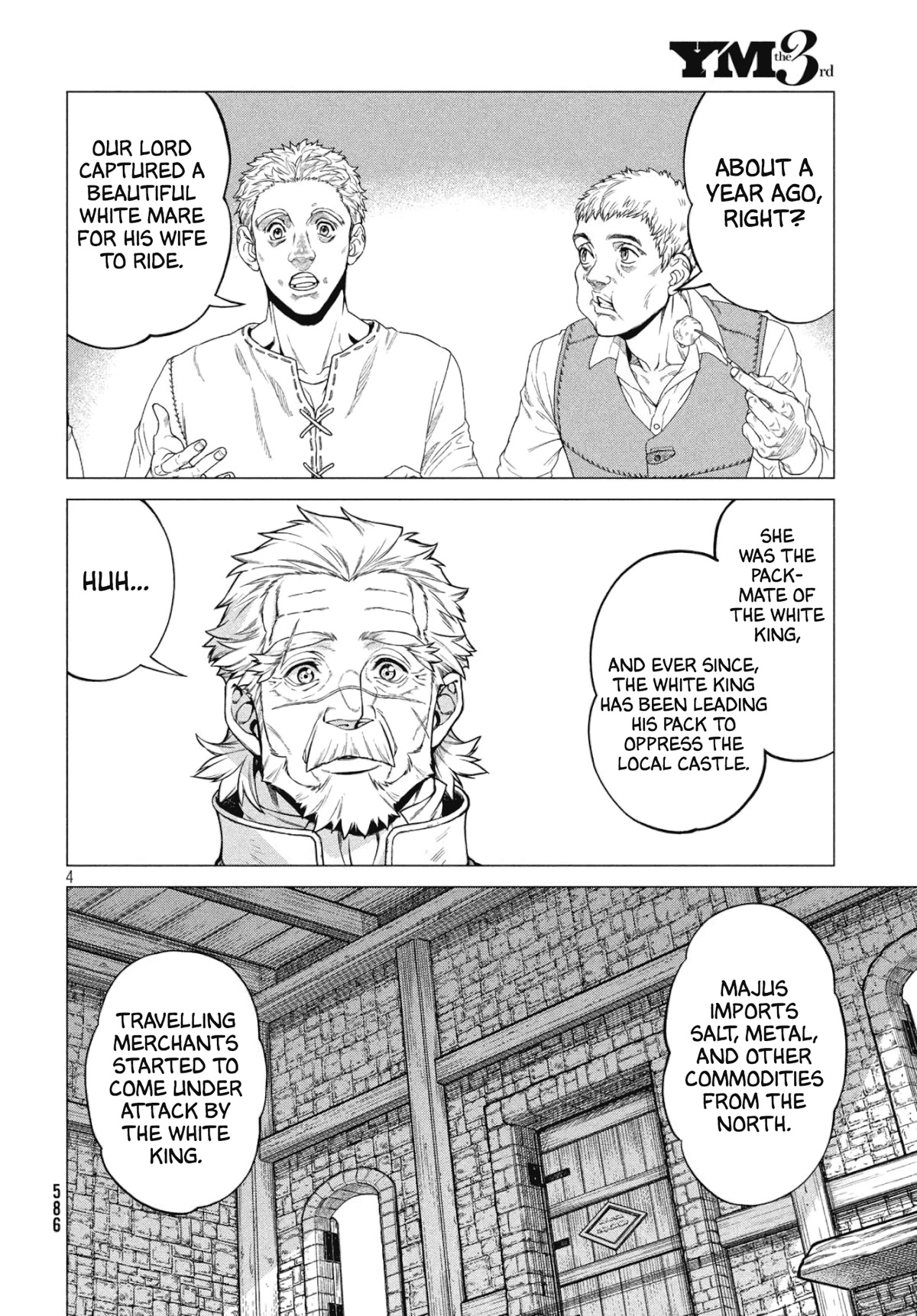 Henkyou no Roukishi - Bard Loen Chapter 33 page 4 - Chapter 33: The White King