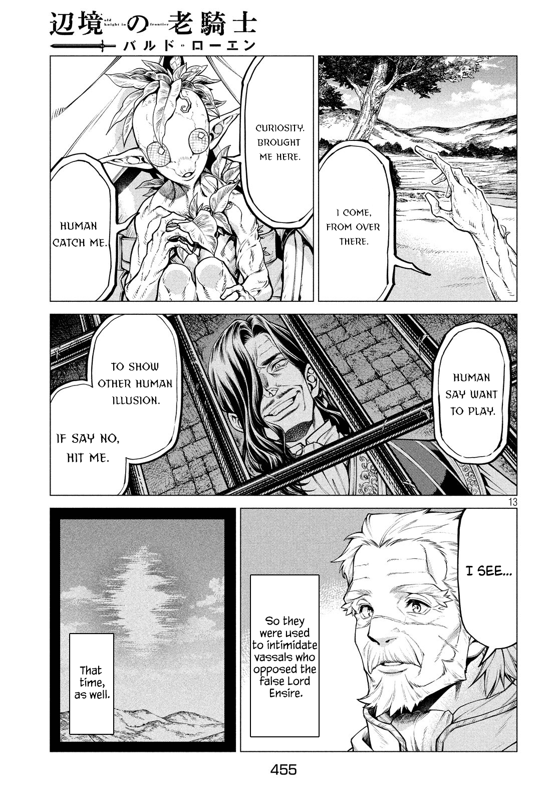 Henkyou no Roukishi - Bard Loen Chapter 36 page 13 - Chapter 36: Smoked Spirits