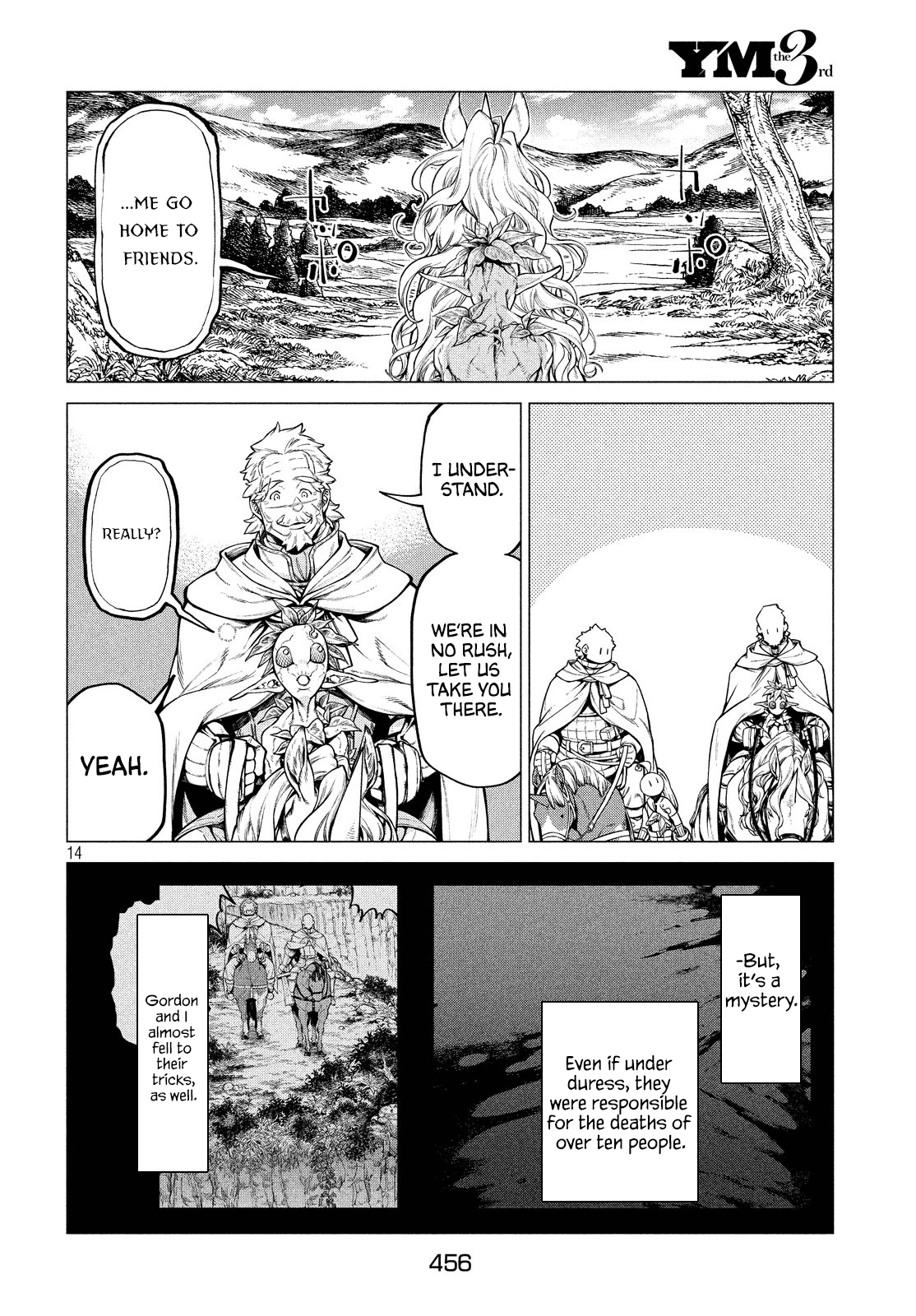 Henkyou no Roukishi - Bard Loen Chapter 36 page 14 - Chapter 36: Smoked Spirits