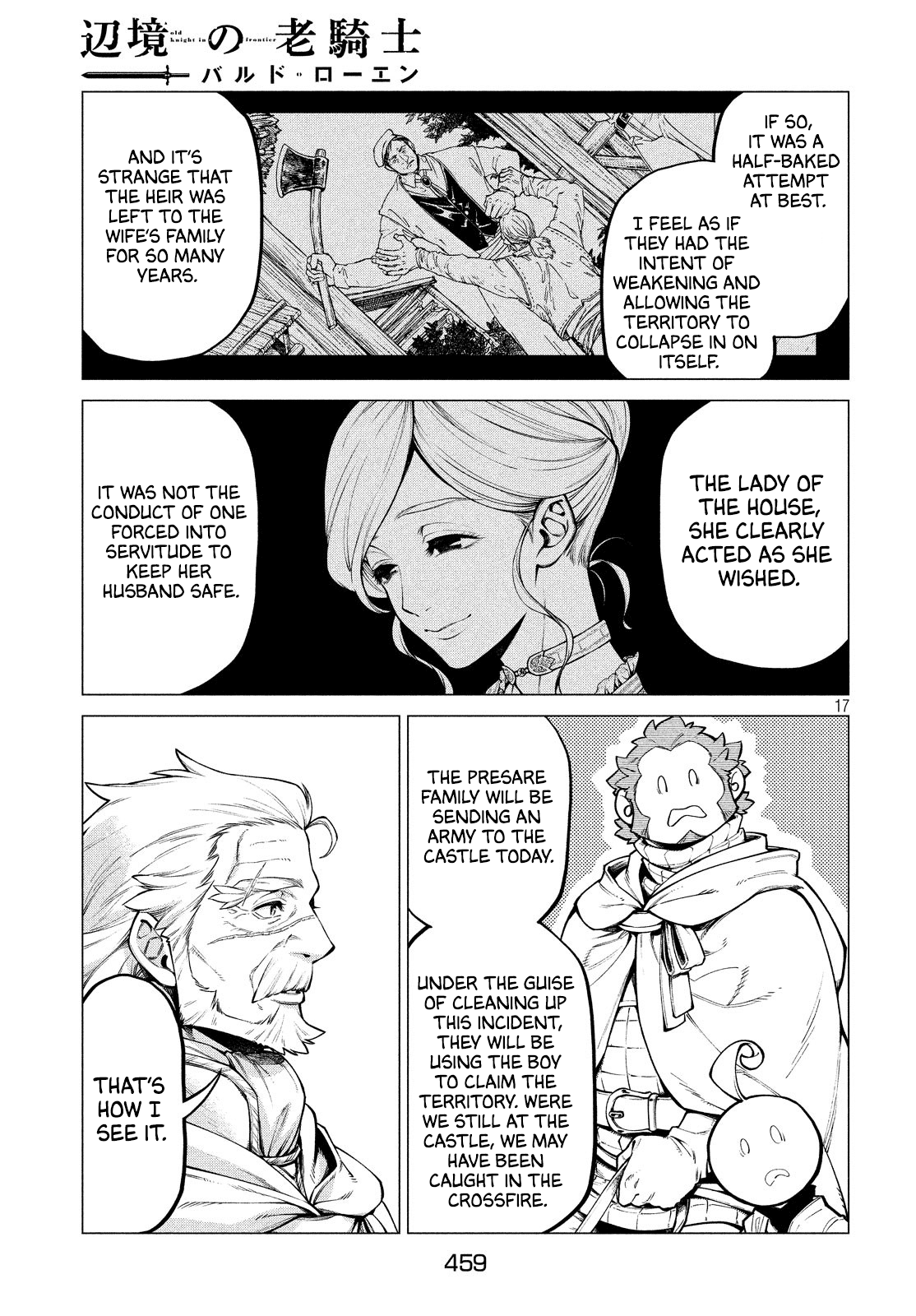 Henkyou no Roukishi - Bard Loen Chapter 36 page 17 - Chapter 36: Smoked Spirits