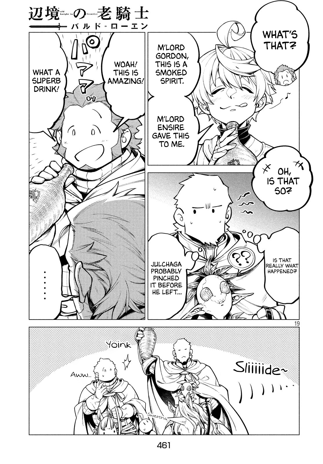 Henkyou no Roukishi - Bard Loen Chapter 36 page 19 - Chapter 36: Smoked Spirits